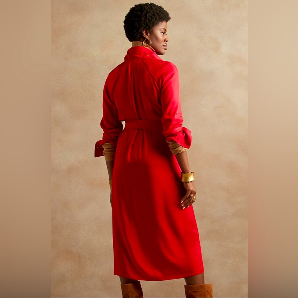 Banana Republic Large Blazer Wrap Dress